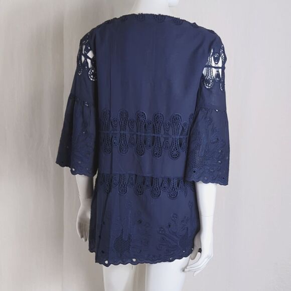 Sail to Sable Navy Tunic Size Small - Picture 5 of 7